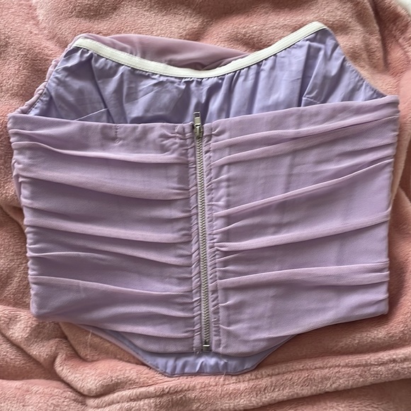 Lavandar corset top - Picture 4 of 4